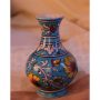 Blue Pottery Surahi Vase 6 Inch