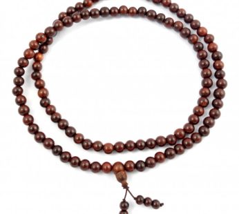 Red Sandalwood Handcrafted Rosary ( Japmala )