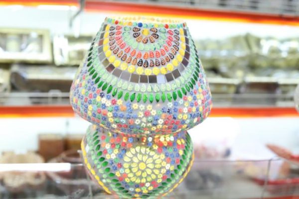 Meenakari Table Lamp