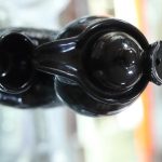 Stoneware Incense Holder  (Black) - Image 2